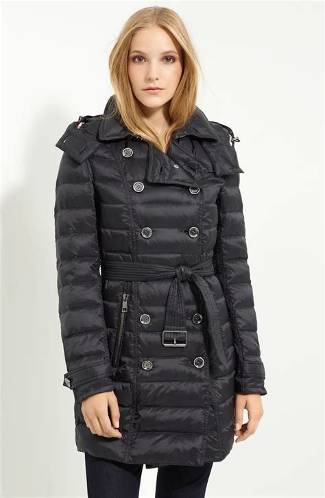 daunenmantel burberry brit|burberry coats for women.